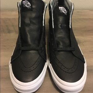 NEW Vans SK8 Hi Zip (Hologram) Platinum